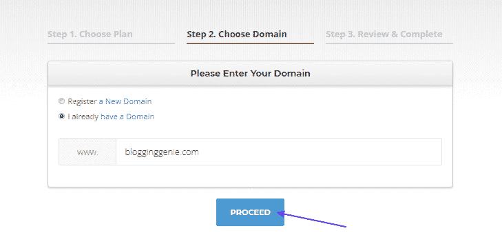 Siteground Choose domain siteground black friday