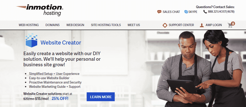 InMotion homepage InMotion homepage hosting with free ssl certificate