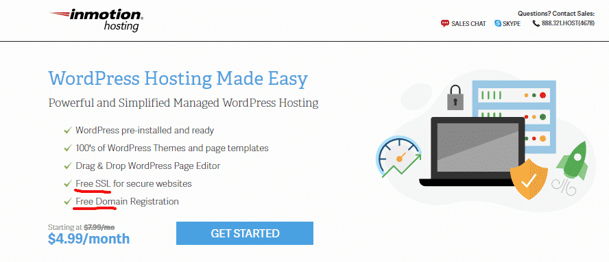 Inmotion Free SSL Inmotion Free SSL hosting with free ssl certificate