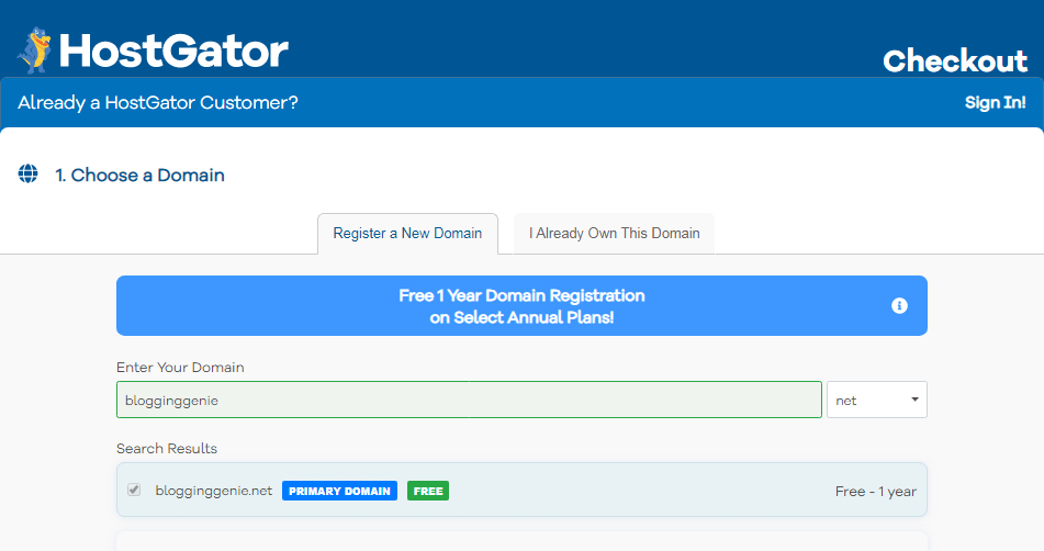 Hostgator register new domain Hostgator register new domain hostgator coupon