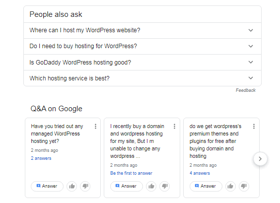 SEO knowledge graph keyword research