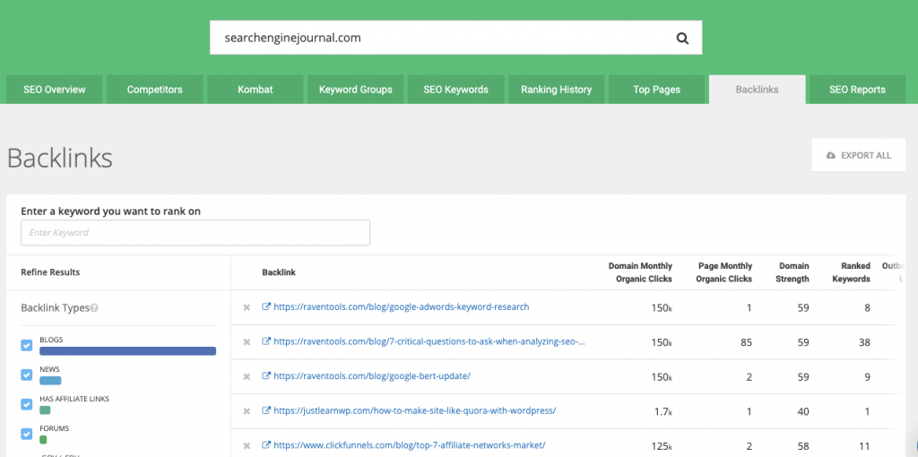 SpyFu Backlinks SpyFu Backlinks spyfu review