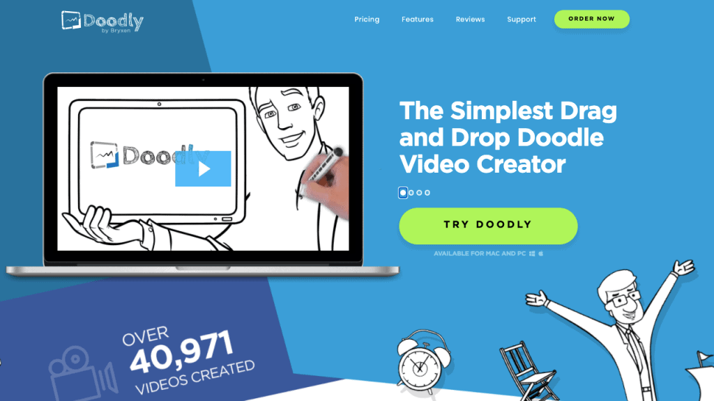 Doodly best whiteboard animation software