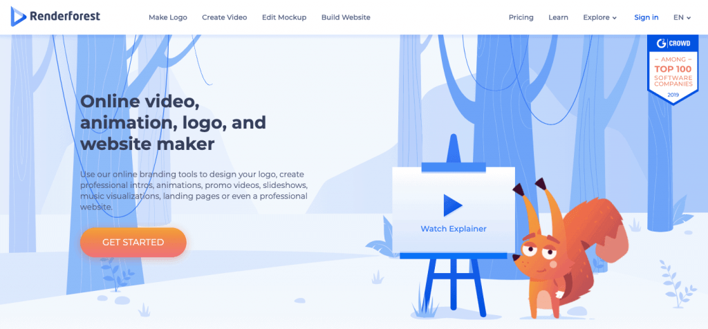 RenderForest RenderForest whiteboard animation software