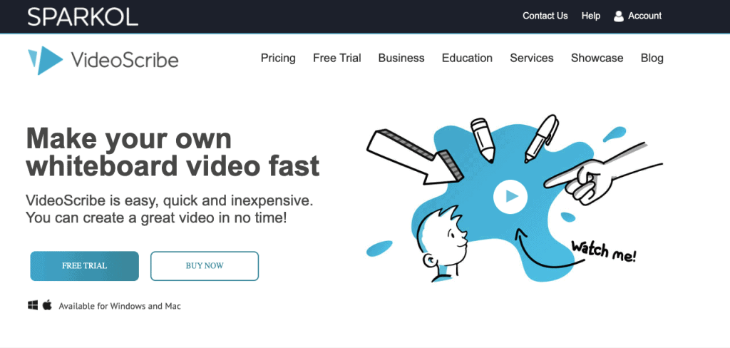 Videoscribe Videoscribe whiteboard animation software