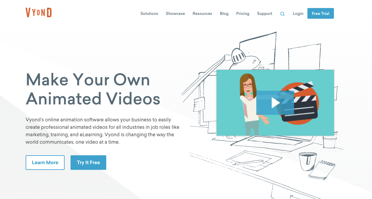 Vyond Vyond whiteboard animation software