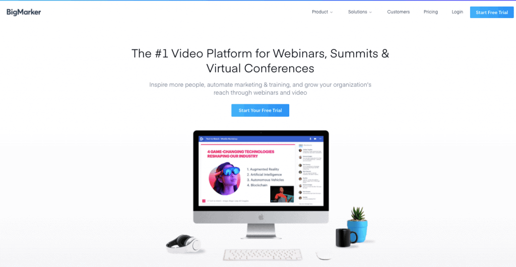 BigMaker Webinar software BigMaker Webinar software Best Webinar Software
