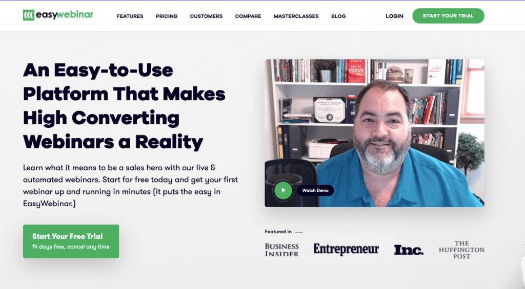 EasyWebinar evergreen webinar software
