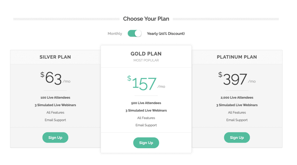 JetWebinar Pricing JetWebinar Pricing Best Webinar Software