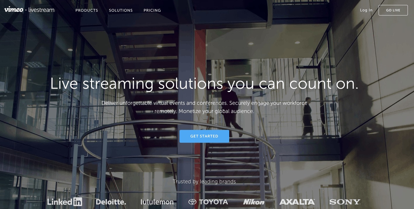 Livestream Livestream webinar software