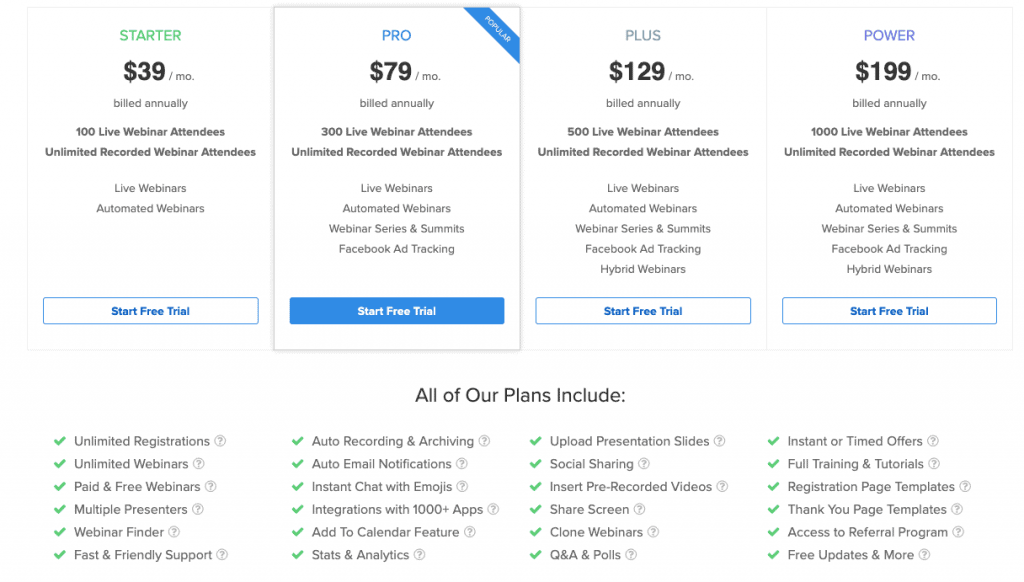 WebinarNinja pricing WebinarNinja pricing Best Webinar Software