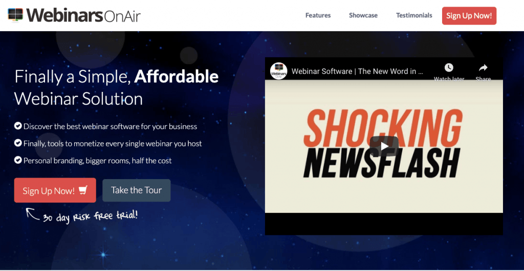 WebinarsOnAir WebinarsOnAir Best Webinar Software