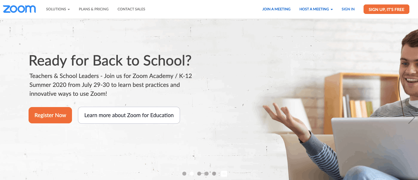 Zoom Zoom webinar software