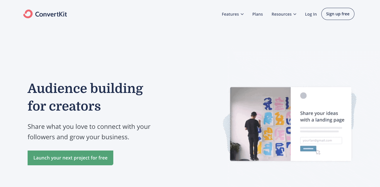 ConvertKit ConvertKit email marketing tool