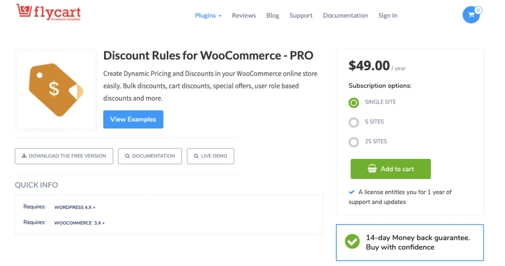 Discount Rules By FlyCart Discount Rules By FlyCart WooCommerce Coupon Plugin