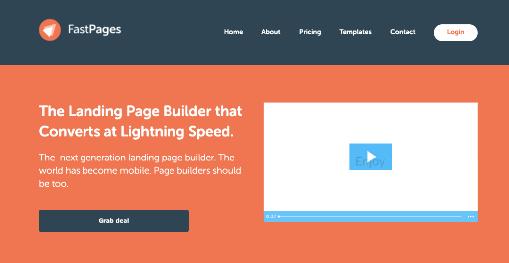 FastPages.io FastPages.io best landing page builder software