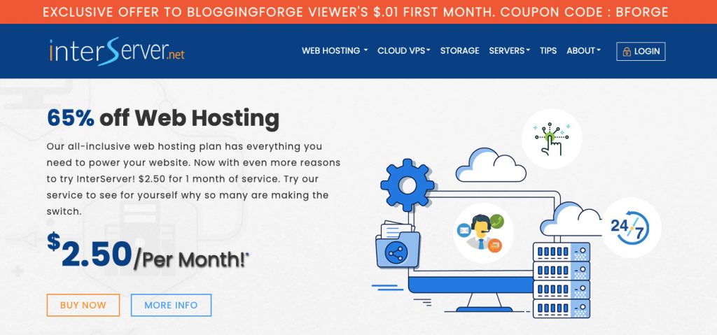 Interserver coupon 65 off Interserver coupon