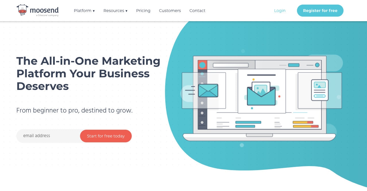 Moosend Moosend email marketing tool