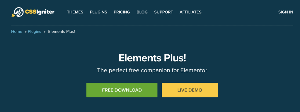 Elements Plus addons Elements Plus addons elementor addon