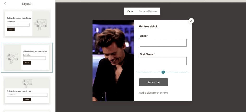 Mailchimp Pop up form builder Mailchimp Pop up form builder getresponse vs mailchimp