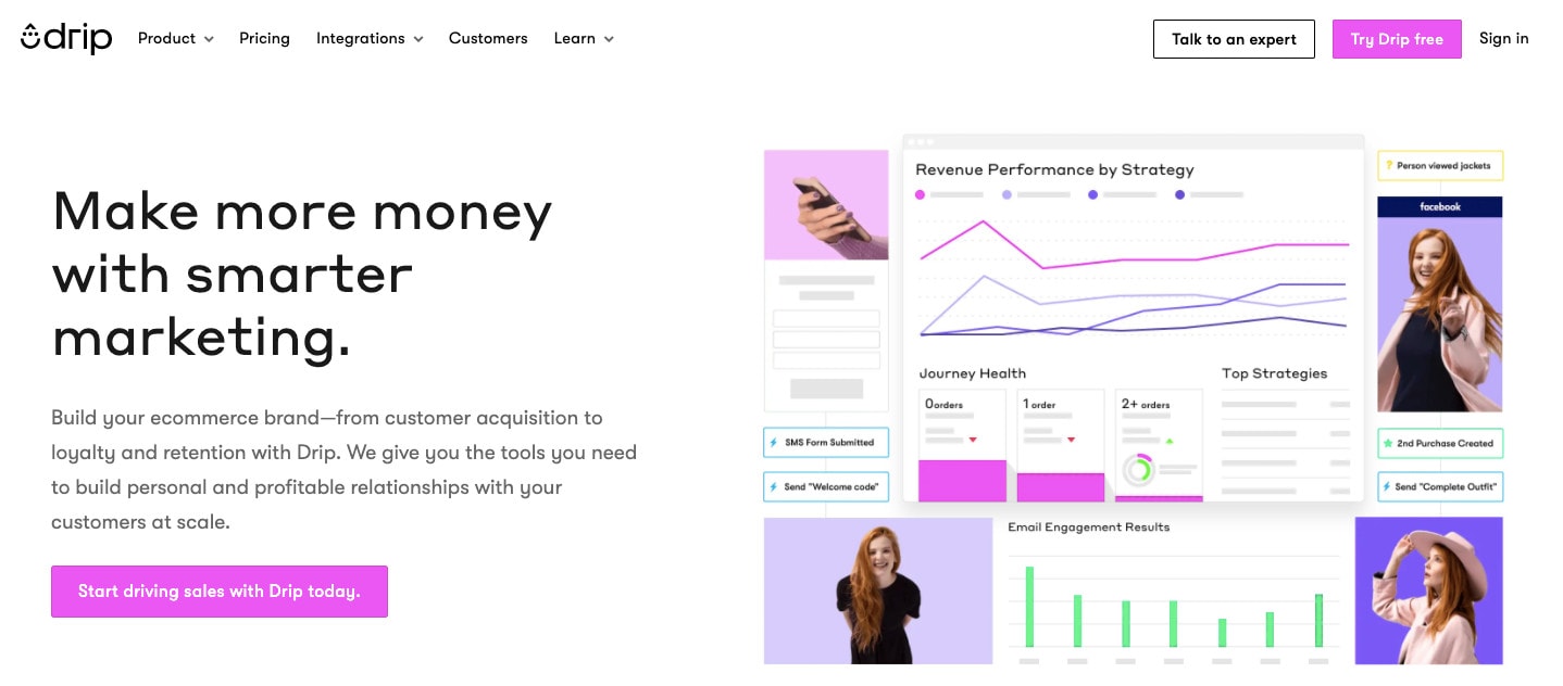Drip 1 Drip 1 email marketing tool