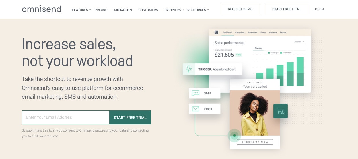 Omnisend 1 Omnisend 1 email marketing tool