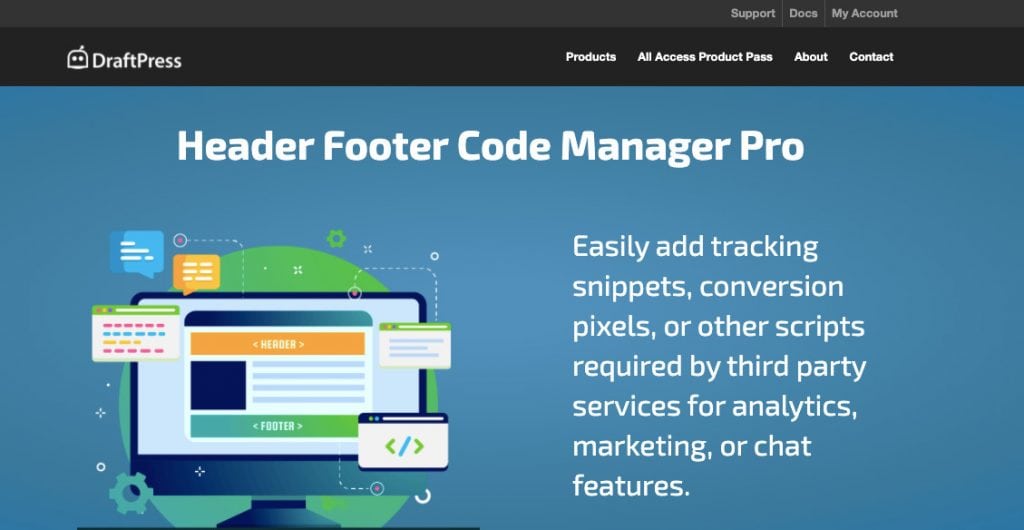 Header Footer Code Manager Header Footer Code Manager Facebook Pixel WordPress Plugin
